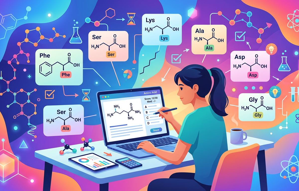 Medium MCAT Amino Acid Practice Questions