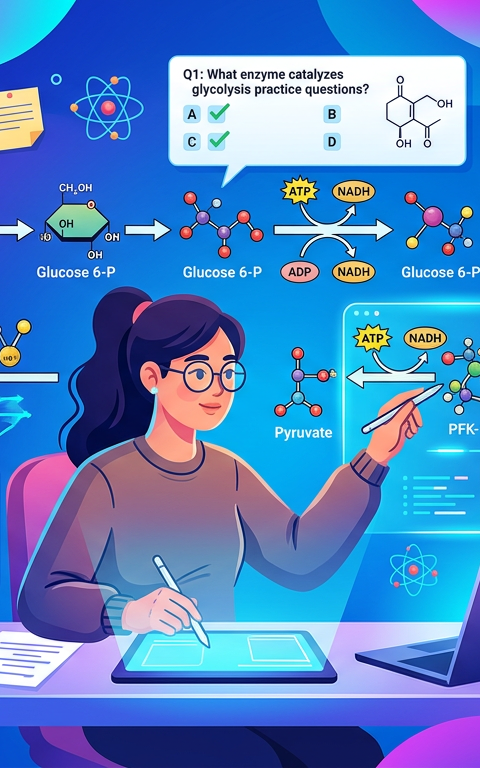 Medium MCAT Glycolysis Practice Questions