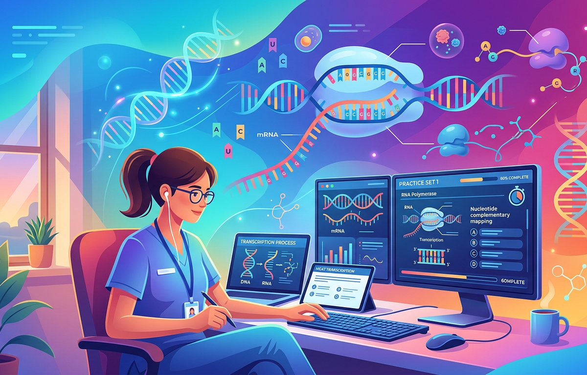 Medium MCAT Transcription Practice Questions