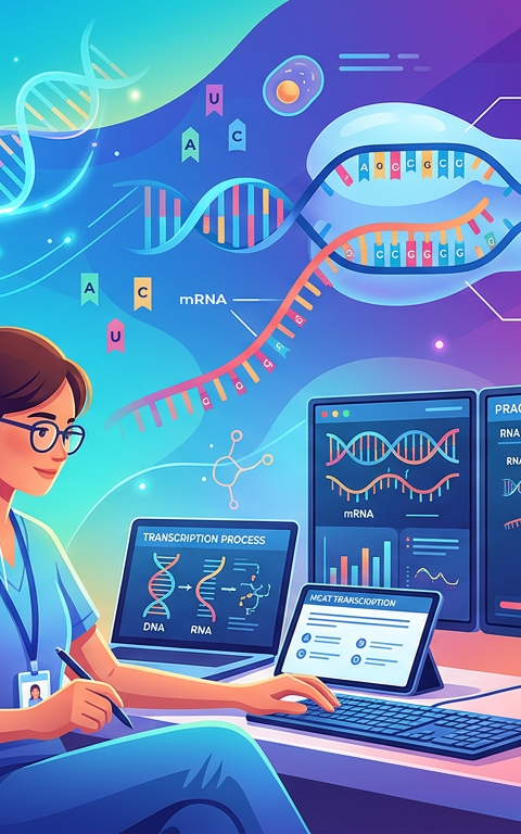 Medium MCAT Transcription Practice Questions