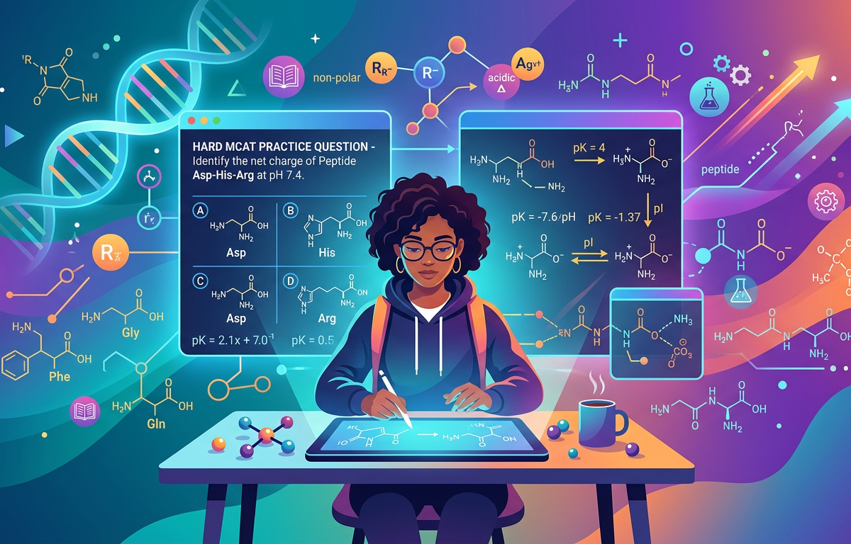 Hard MCAT Amino Acid Practice Questions
