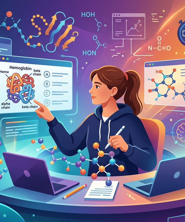 Hard MCAT Protein Structure Practice Questions