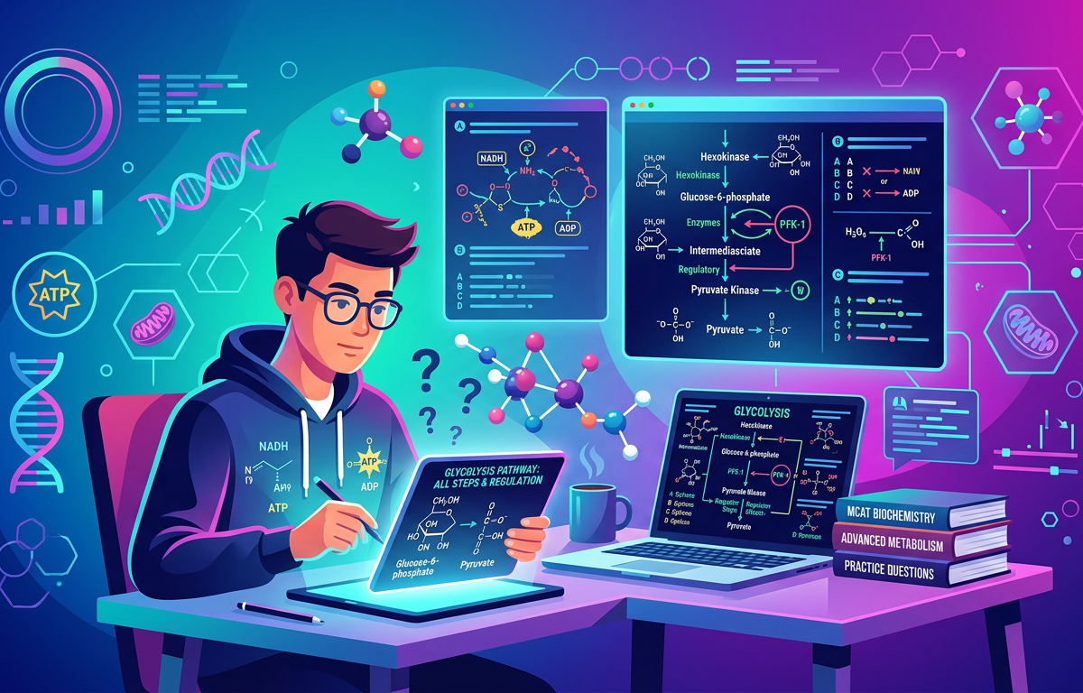 Hard MCAT Glycolysis Practice Questions