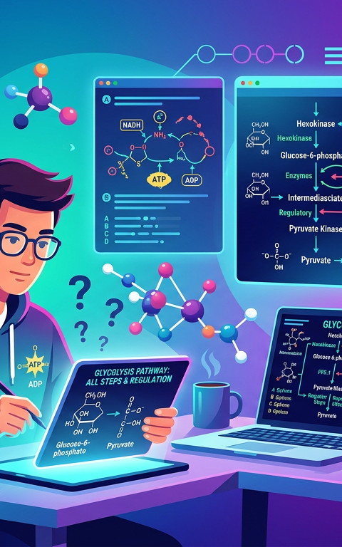 Hard MCAT Glycolysis Practice Questions