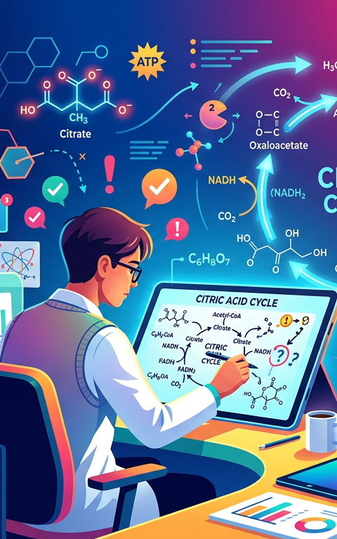 Hard MCAT Citric Acid Practice Questions