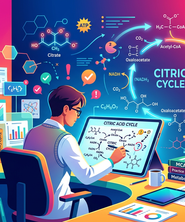 Hard MCAT Citric Acid Practice Questions