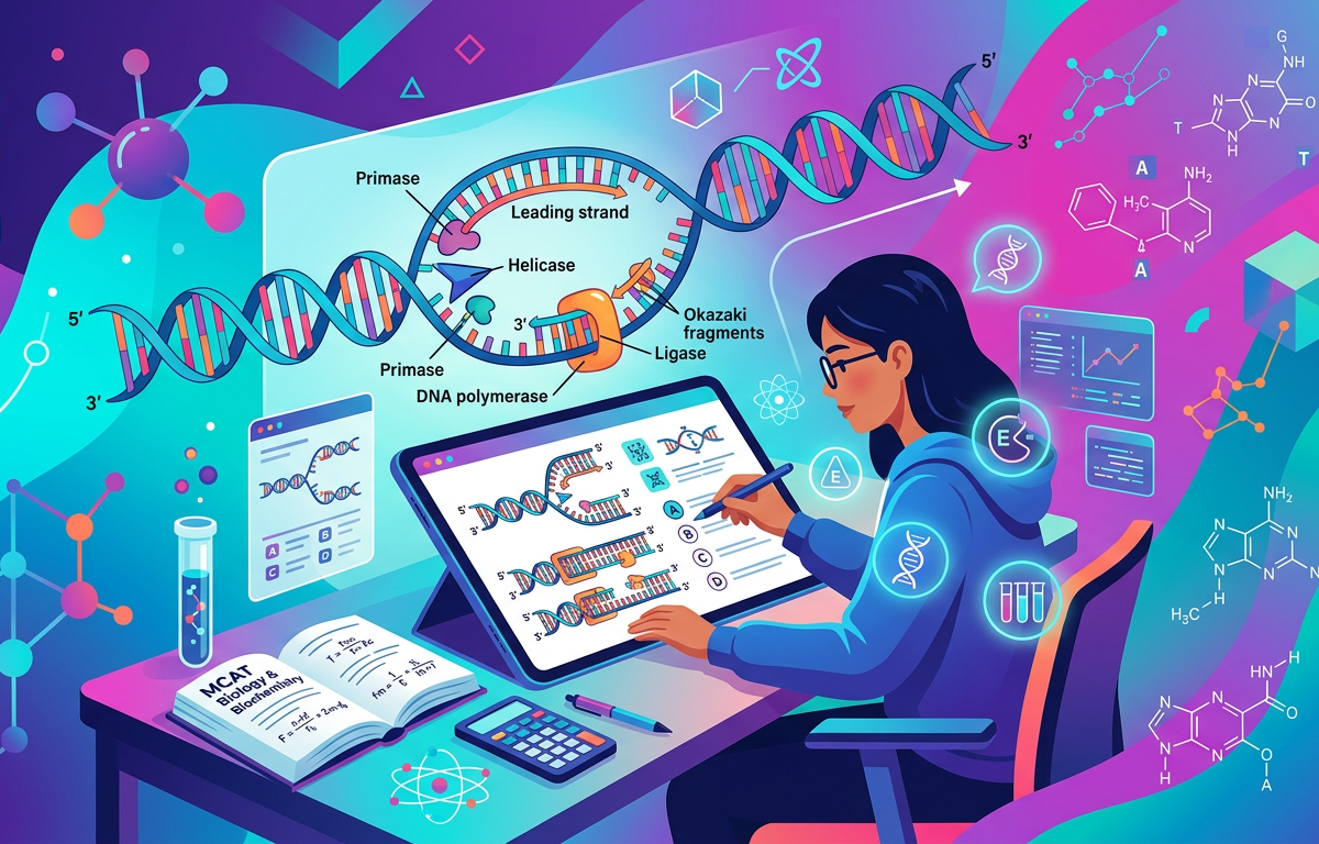 Hard MCAT DNA Replication Practice Questions