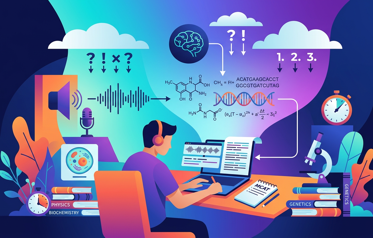 Hard MCAT Transcription Practice Questions
