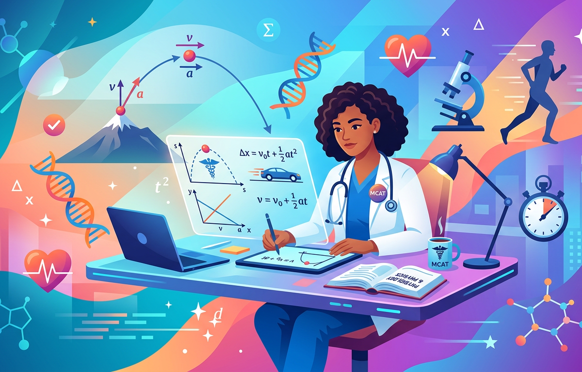 MCAT Kinematics Practice Questions with Answers