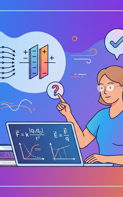 MCAT Electrostatics Practice Questions with Answers