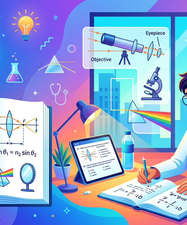 MCAT Optics Practice Questions with Answers