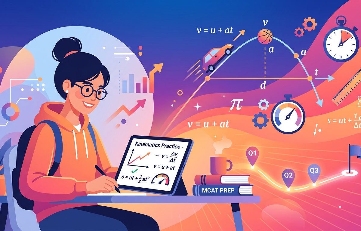 Solving MCAT Kinematics: How to Navigate Constant Acceleration