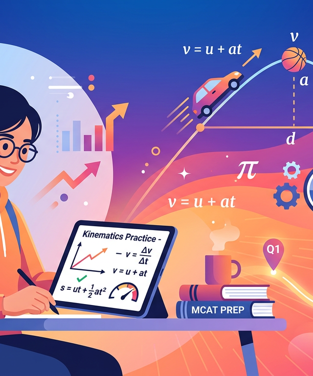 Easy MCAT Kinematics Practice Questions