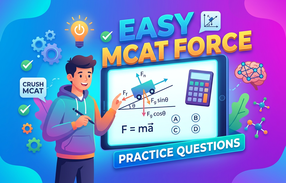 Easy MCAT Force Practice Questions