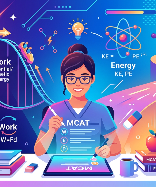 Easy MCAT Work Energy Power Practice Questions