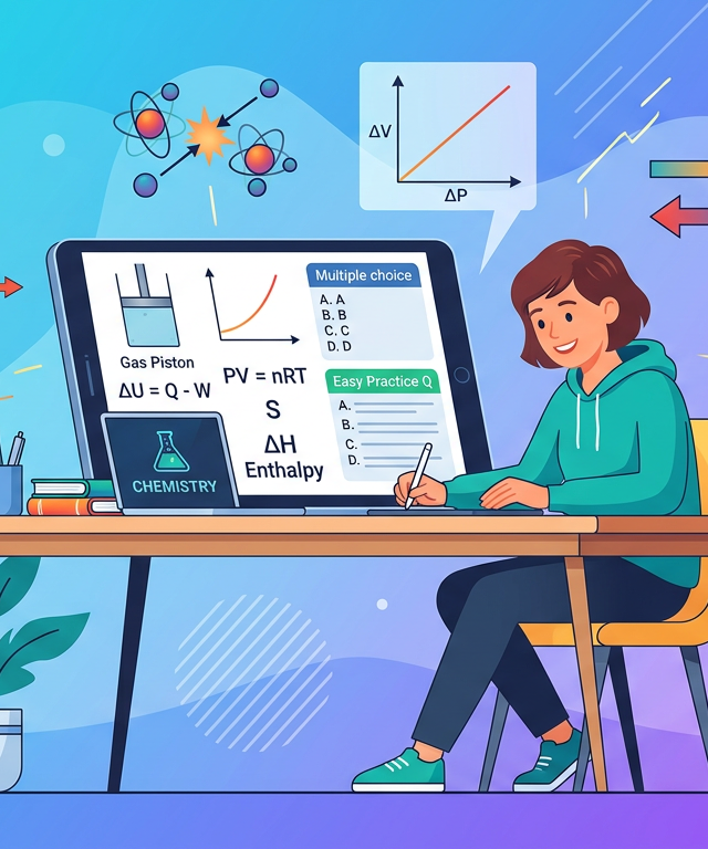 Easy MCAT Thermodynamics Practice Questions