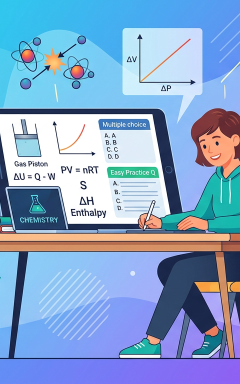 Easy MCAT Thermodynamics Practice Questions