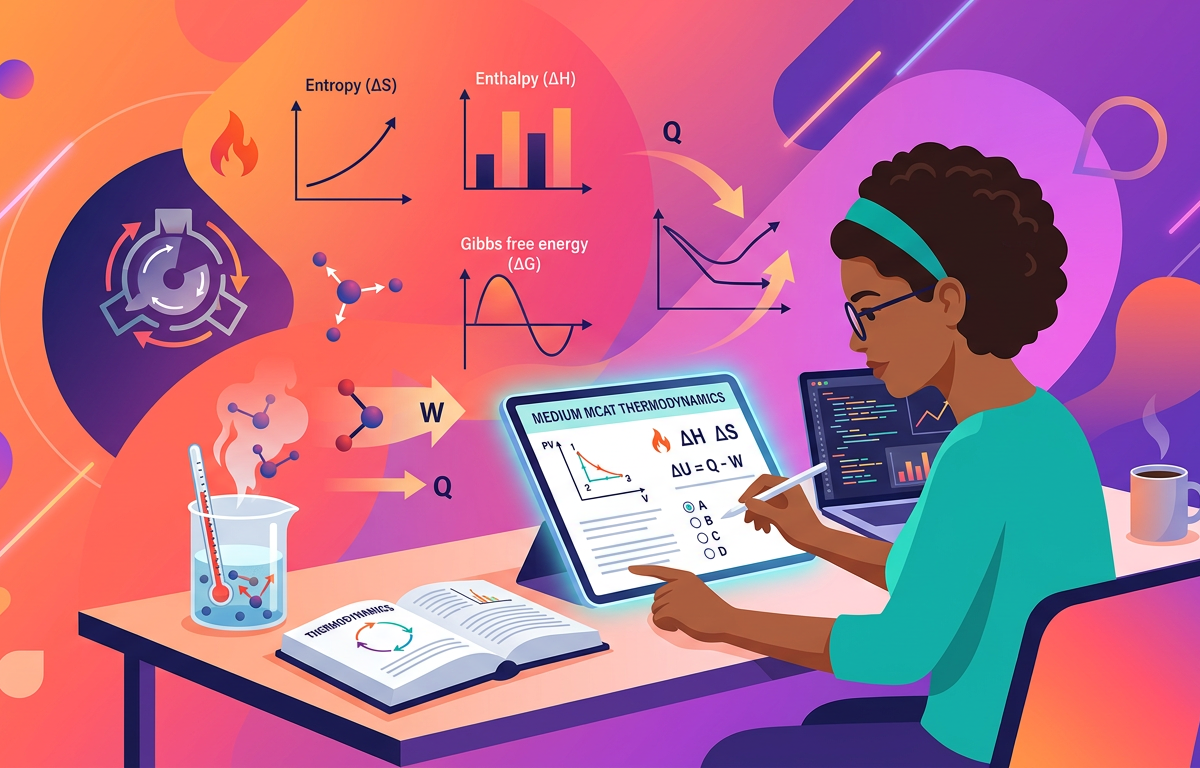 Medium MCAT Thermodynamics Practice Questions