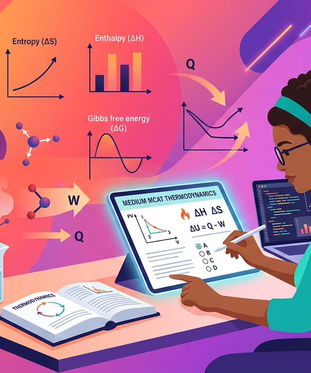Medium MCAT Thermodynamics Practice Questions