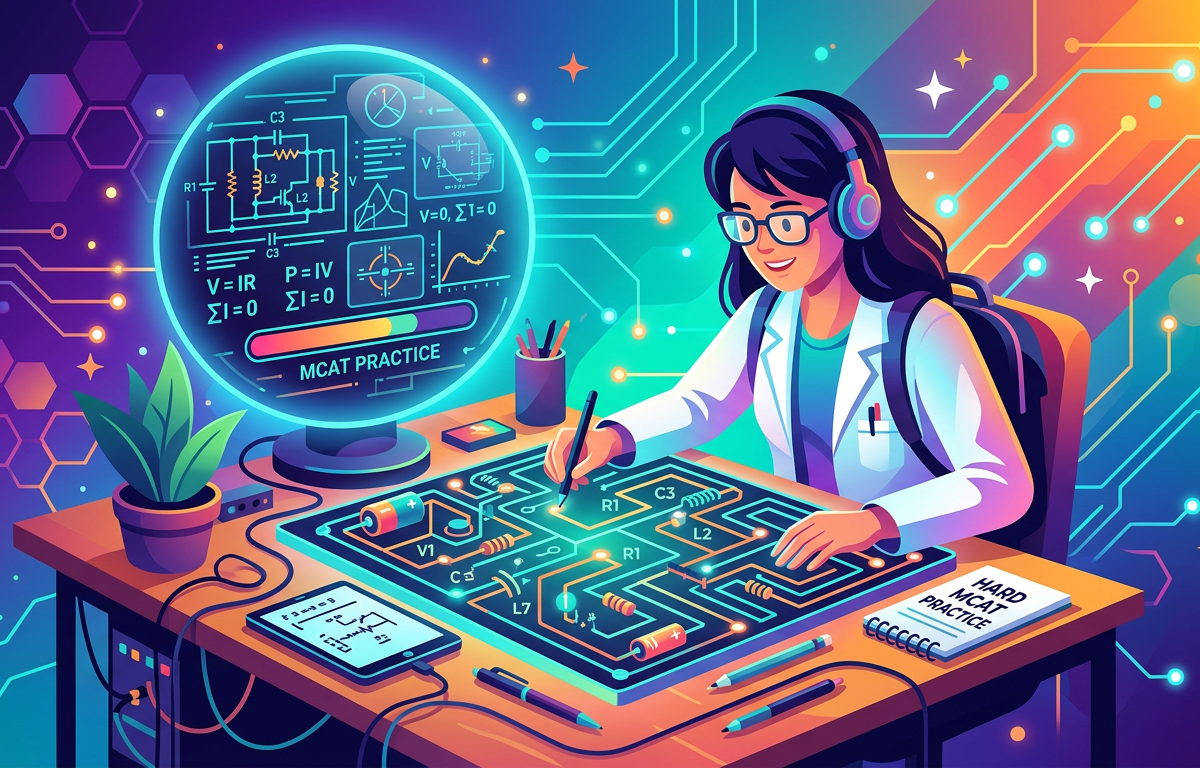 Hard MCAT Circuits Practice Questions