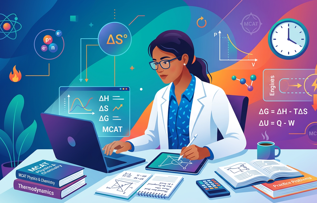 Hard MCAT Thermodynamics Practice Questions