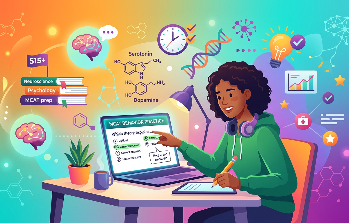 MCAT Behavior Practice Questions with Answers