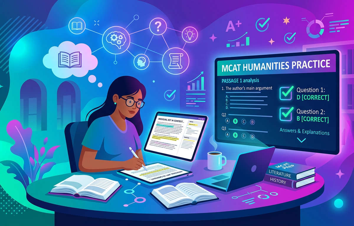 MCAT Humanities Passage Practice Questions with Answers