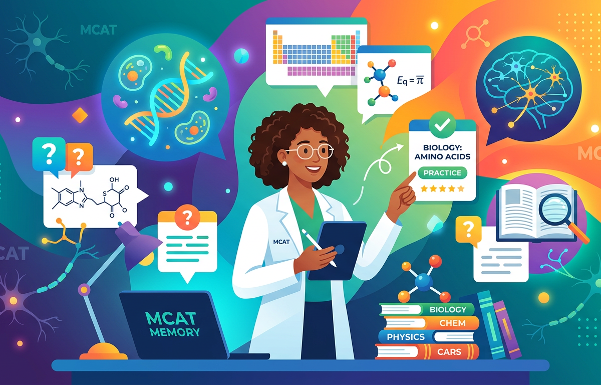 Easy MCAT Memory Practice Questions