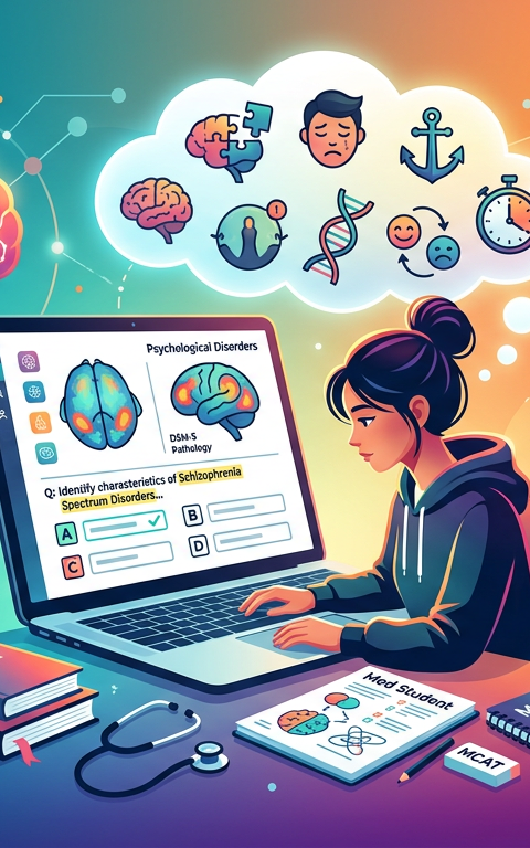Medium MCAT Psychological Disorders Practice Questions