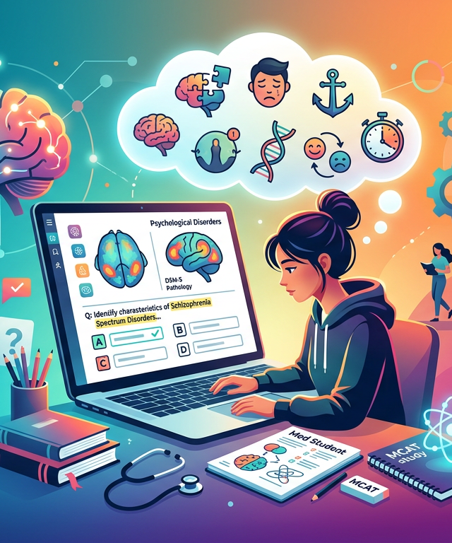 Medium MCAT Psychological Disorders Practice Questions