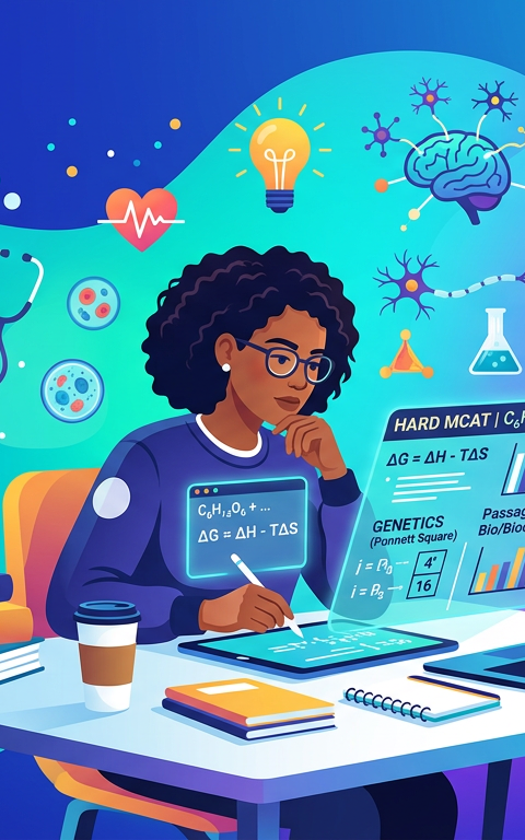 Hard MCAT Learning Practice Questions