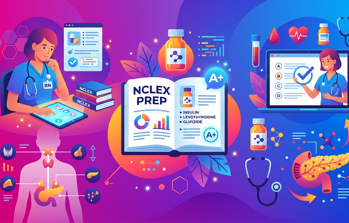 NCLEX Endocrine Medication Practice Questions with Answers