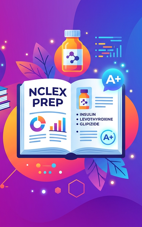 NCLEX Endocrine Medication Practice Questions with Answers