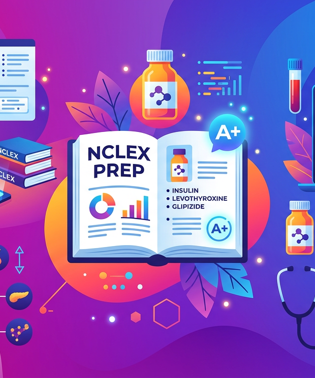 NCLEX Endocrine Medication Practice Questions with Answers