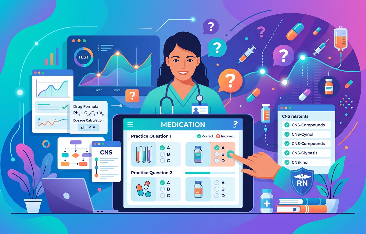 NCLEX CNS Medication Practice Questions with Answers