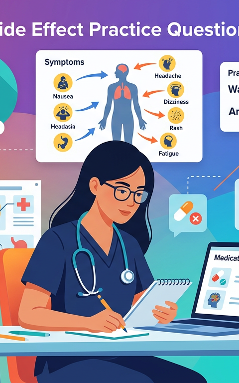 NCLEX Side Effect Practice Questions with Answers