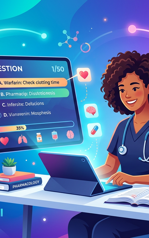 Easy NCLEX Pharmacology Practice Questions