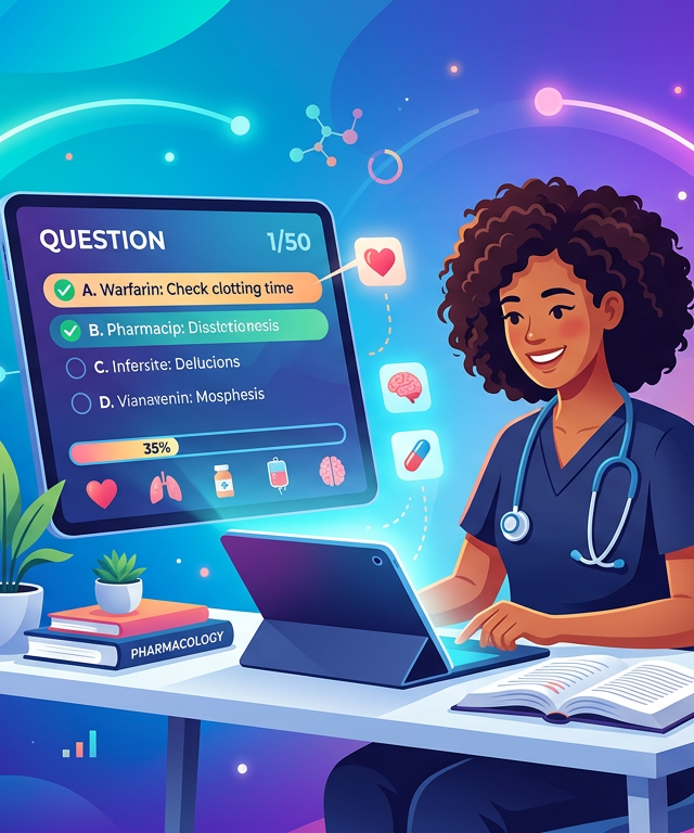 Easy NCLEX Pharmacology Practice Questions