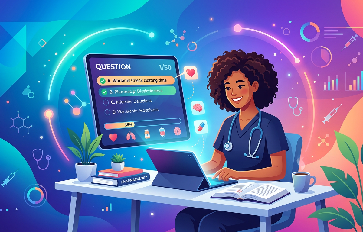 Easy NCLEX Pharmacology Practice Questions