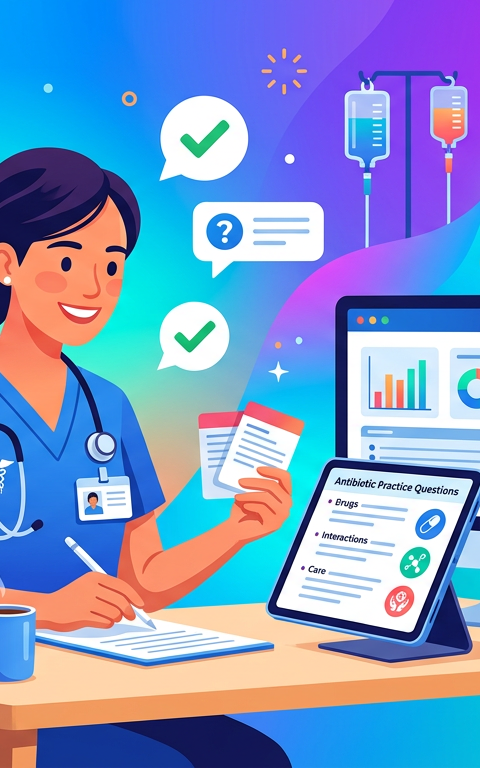 Easy NCLEX Antibiotic Practice Questions