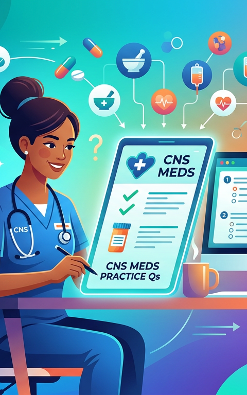 Easy NCLEX CNS Medication Practice Questions