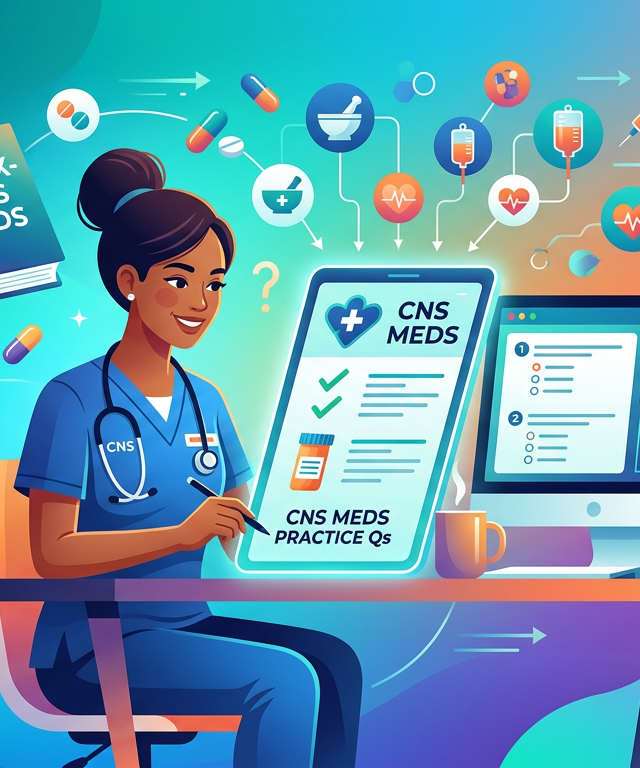 Easy NCLEX CNS Medication Practice Questions