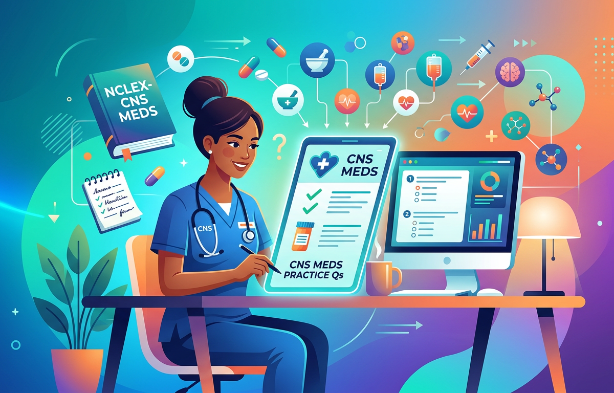 Easy NCLEX CNS Medication Practice Questions