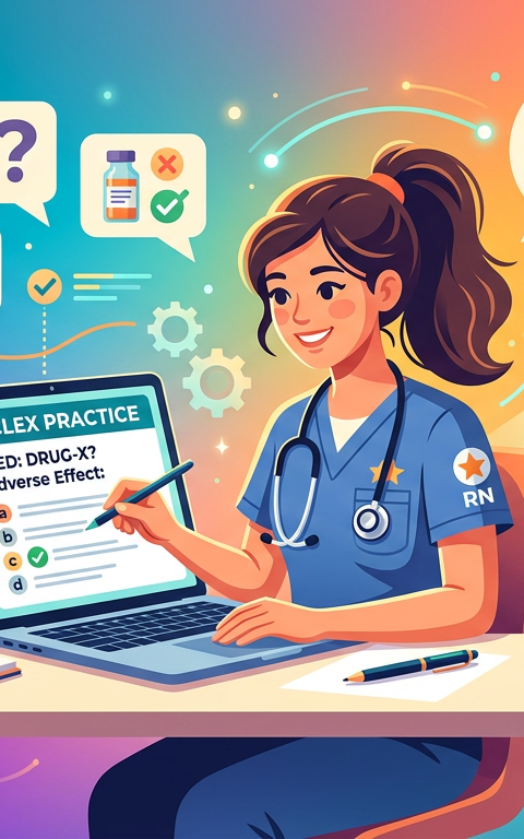 Easy NCLEX Adverse Effect Practice Questions