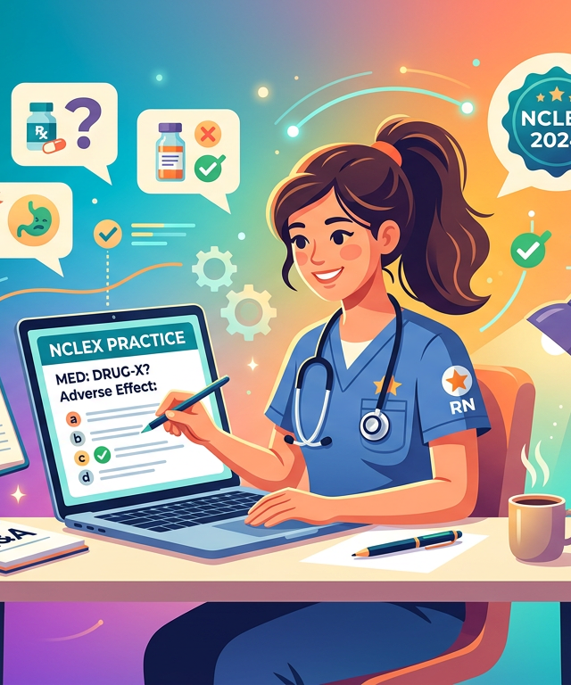 Easy NCLEX Adverse Effect Practice Questions