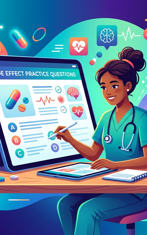 Medium NCLEX Side Effect Practice Questions