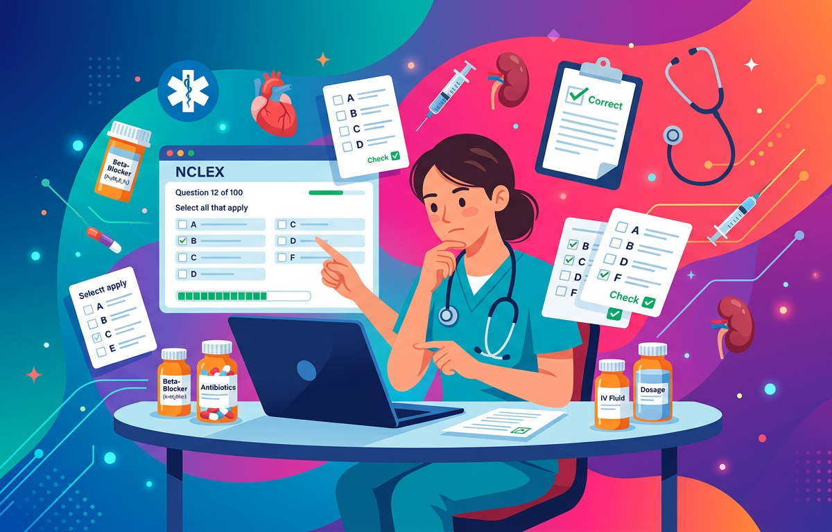 Medium NCLEX Pharmacology SATA Practice Questions
