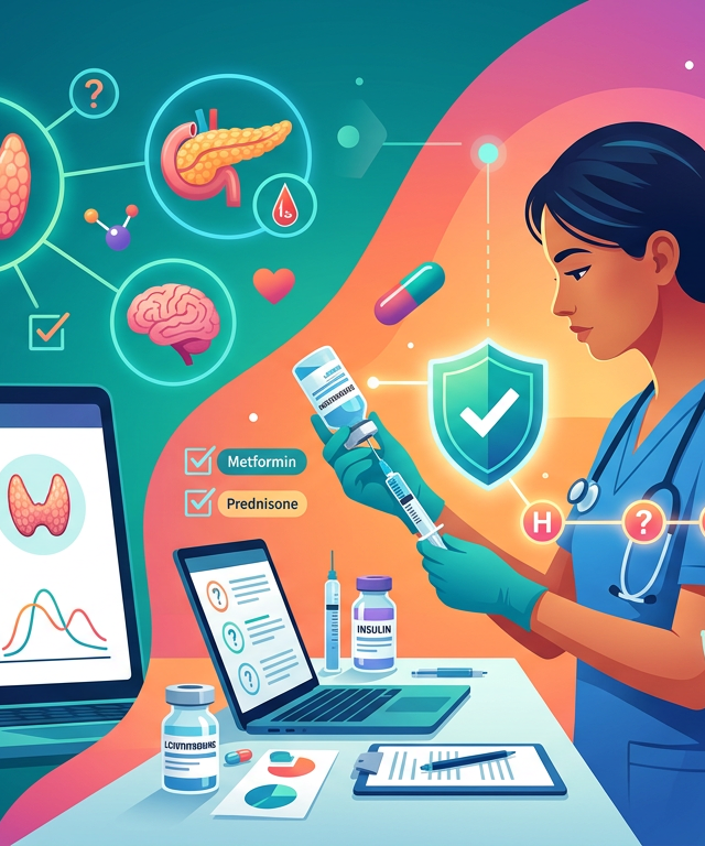Hard NCLEX Endocrine Medication Practice Questions