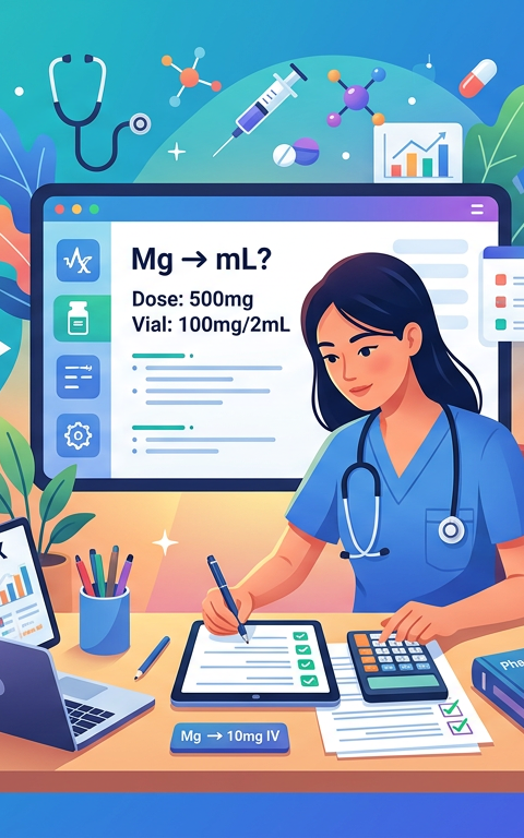 NCLEX Dosage Calculation Practice Questions with Answers