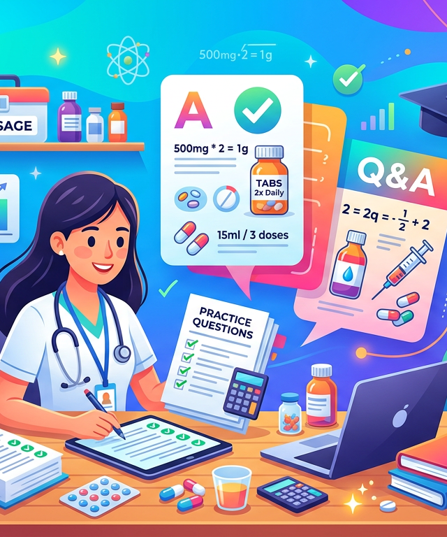Oral Dosage Practice Questions with Answers